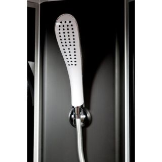 Душевая кабина Deto L 801 стандартная BLACK 100х100х215 см